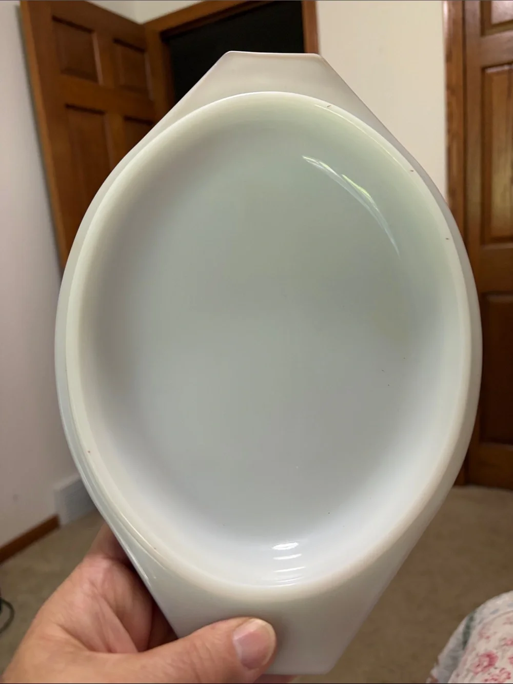 Pyrex Old Orchard Casserole Dish with Brown Lid